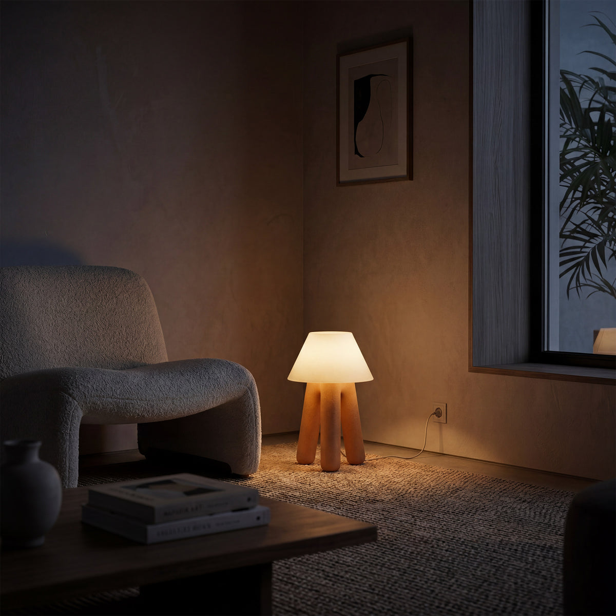 Nighttime view